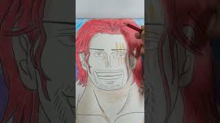 The legendary RedHaired Shanks has arrived 🏴‍☠️⚔️ onepiece liveartwithme shorts [upl. by Oryaj]