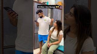 Wife Massage VS Husband Massage 💦😂 Must Watch 😜 massage funnyvideos couplethings funny viral [upl. by Aed]