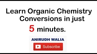 Organic Conversions  Organic Reactions  class 12 chemistry  cbse  jee  neet [upl. by Palmore132]