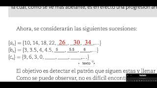 Progresiones geométricas y progresiones aritméticas [upl. by Einatirb655]