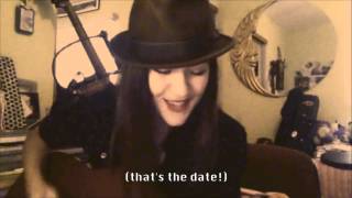 Sara Niemietz LIVE on StageIt Internet Blues [upl. by Atinahs373]