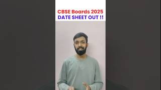 CBSE Date Sheet 2025  CBSE Board Exams 2025 Latest News  CBSE Board Date Sheet 2025 shorts [upl. by Tristan]