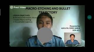 MACRO ETCHING AND BULLET TRAJECTORY  FORENSIC CHEMISTRY AND TOXICOLOGY [upl. by Dorren]