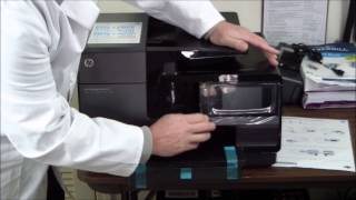 HP Officejet Pro 8620 Unboxing amp Setup [upl. by Korey]