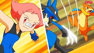 Ash vs Maylene  3rd Sinnoh Gym Battle  Pokemon AMV [upl. by Yahsram384]