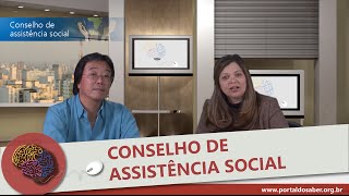 Conselho de Assistência Social  Portal do Saber [upl. by Eiduam]