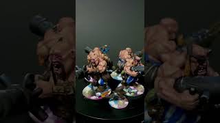 Ogor gluttons ageofsigmar aos ogormawtribes warhammer miniaturepainting [upl. by Epner]