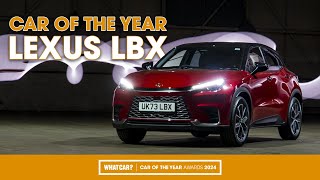 Lexus LBX 5 reasons why its our 2024 Car of the Year  What Car  Sponsored [upl. by Llenrep]