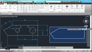 Tutorial de autocad 2014  Introducción de coordenadas [upl. by Ellitnahc]