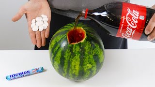 MENTOS VS COCA COLA WATERMELON [upl. by Gratiana]