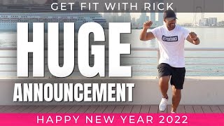 Huge Announcement  Walking Workouts 2022  Get Fit With Rick [upl. by Ardekan]