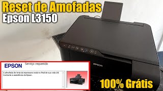 RESET ERRO DE ALMOFADAS EPSON L3150 [upl. by Rech]