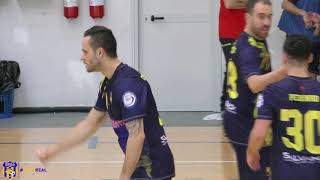 SerieA2Futsal diciottesima giornata Ciampino Anni Nuovi  Real San Giuseppe gli highlights [upl. by Nuahsak]