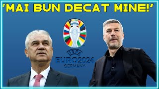 Anghel Iordănescu după calificarea la EURO 2024 ”Actualul selecționer este mai bun decât fostul” [upl. by Esinahs741]