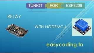 NodeMcu ESP8266 Tutorial A19 Using a relay [upl. by Millicent]