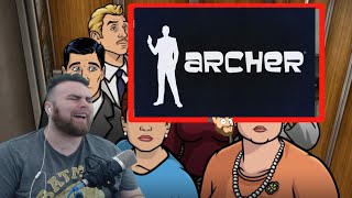 Archer 1x9 BLIND REACTION [upl. by Neela98]