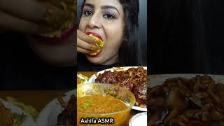 ASMR Eating Spicy Chicken CurryRiceLollipopFire NoodlesLeg Piece Indian Food ASMR Eating Mukbang [upl. by Corotto82]