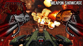 BRUTAL DOOM KICKASS Edition All Weapons Showcase [upl. by Teraj]