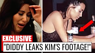 JUST NOW  Kim Kardashians Private Party Footage Leaked by Diddy—She Reacts [upl. by Oleg]