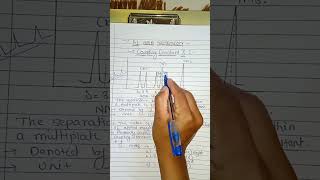 COUPLING CONSTANT J  H1 NMR SPECTROSCOPY  organic chemistry shortsvideo shorts ytshorts [upl. by Dorr]