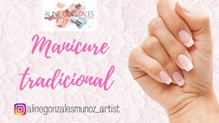 Manicure tradicional 💅  Paso a Paso [upl. by Airalav]