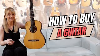 What to look for when buying a guitar [upl. by Adekam]