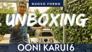 ooni KARU 16 UNBOXING ITA [upl. by Lehacim964]