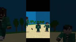 Squid game in Minecraft minecraft gaming ytshorts shorts [upl. by Remde]