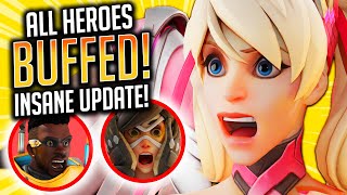 ALL HEROES BUFFED  INSANE Overwatch PATCH Creator Experimental Patch [upl. by Silma]