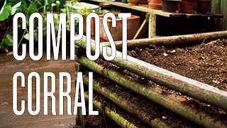 How to Build a Compost Corral [upl. by Cohin]