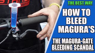 How to get a Hard Magura brake feel by bleeding the best way [upl. by Samanthia]