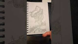 Drawing Chainsaw Man ⛓️art animedrawing chainsawman [upl. by Corrina]