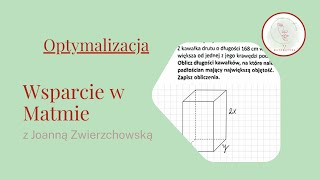 Optymalizacja w stereometrii [upl. by Faye534]