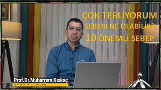 Aşırı terleme sebepleri  10 ÖNEMLİ SEBEP [upl. by Ahsiyt]