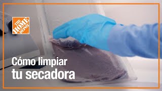 Cómo limpiar tu secadora de ropa  Línea blanca [upl. by Fondea773]