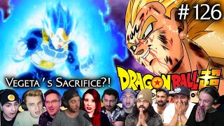 VEGETA ELIMINATES TOPPO🔥🤯 VEGETAS SACRIFICE😢 REACTION MASHUP🐲Dragon Ball Super Ep 126ドラゴンボール [upl. by Haidabo]