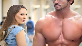 When Women Admire a Bodybuilder In Public 😍 [upl. by Lleoj]