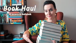 Wielki Book Haul16 nowości książkowych Różne gatunki booktube bookhaul [upl. by Tull]