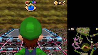 HD SM64DS MetalHead Wario Can Move 0x B Presses BOTH VERSIONS [upl. by Oileduab18]