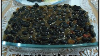 Caraotas negras o Frijoles negros receta fácil y deliciosa [upl. by Martyn793]