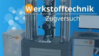 Zugversuch zerstörende Werkstoffprüfung [upl. by Frederiksen]