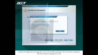 eRecovery Restauration Système par les CDDVD [upl. by Baylor]