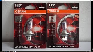 OSRAM Night Breaker LASER review unboxing road test [upl. by Elatan817]