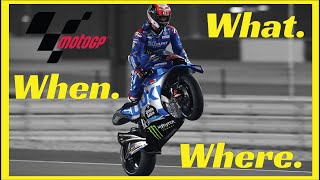 MotoGP  Everything you need to know  What When Where  DRS [upl. by Ellahcim815]