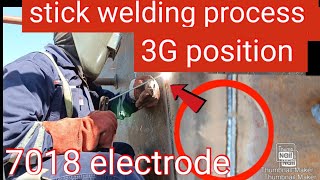 vertical stick welding [upl. by Imoyik]