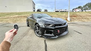 2023 Chevrolet Camaro ZL1 Start Up Exhaust Test Drive Walkaround POV and Review [upl. by Winifred]