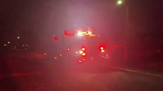 Beachwood Fire Department Ladder 1635 Responding 91424 [upl. by Giesser]