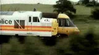 British Railways Advert  HST v Class 37 Police Car [upl. by Alemap]