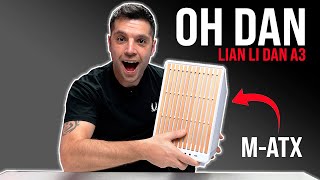 Lian Li Dan A3 MATX case  Review amp PC Build [upl. by Hoopen]