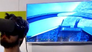 Trying Out DCS M2000 With A Sensor Glove  And VR Headset [upl. by Norehs]